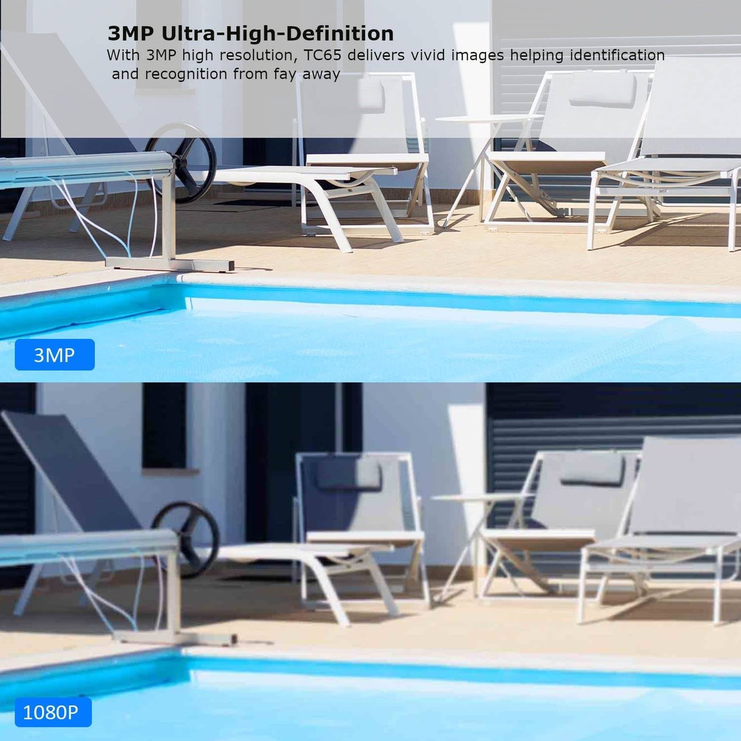 TAPO Tapo TC65 Câmera de Segurança Wi-Fi Exterior - Preto