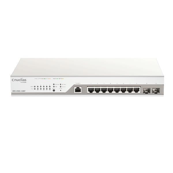 Switch D-LINK DBS-2000-10MP / Preto_0