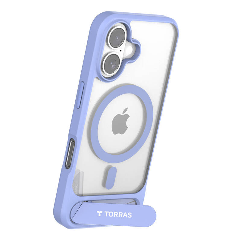 Torras Pstand Series Case for iPhone 16 (Blue)_1