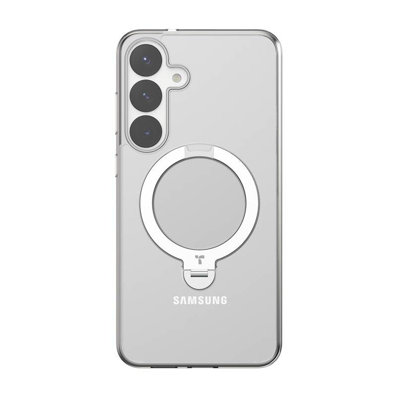 Torras Ostand Spin Series phone case for Samsung S25+ (transparent)_0