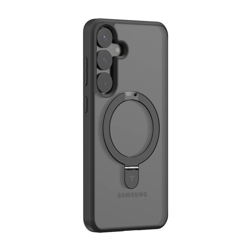 Torras Ostand Series phone case for Samsung S25+ (black)_1