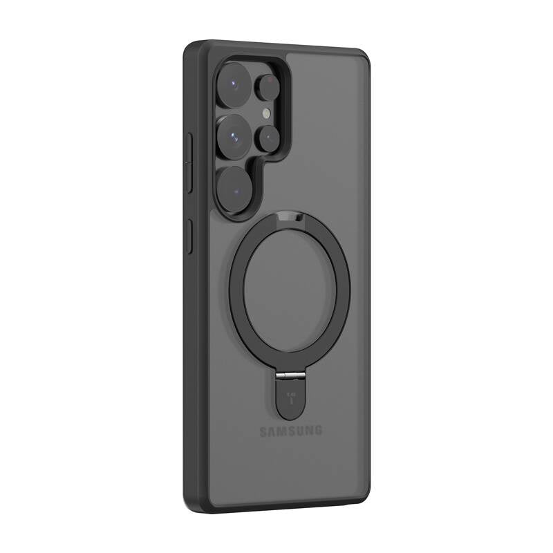 Torras Ostand Series Phone Case for Samsung S25 Ultra (black)_1