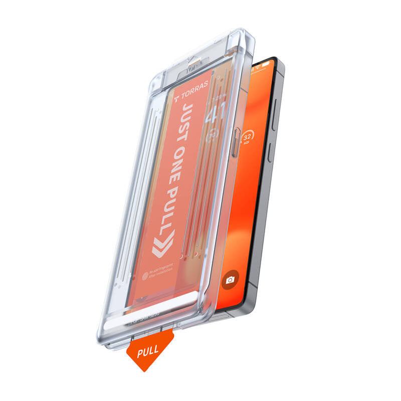 Torras Install Master protective glass for Samsung S25_1