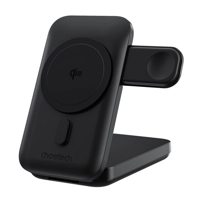 3in1 Mag Charger Holder Choetech B750 10000mAh Qi2 (Black)_0
