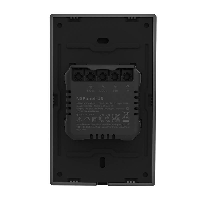 Smart WiFi control panel SONOFF NSPanel (black, 120mm)_6