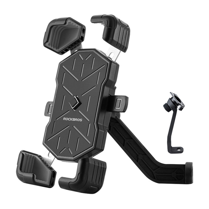 Rockbros HW-117 Bicycle Phone Holder (Black-Gray)_0