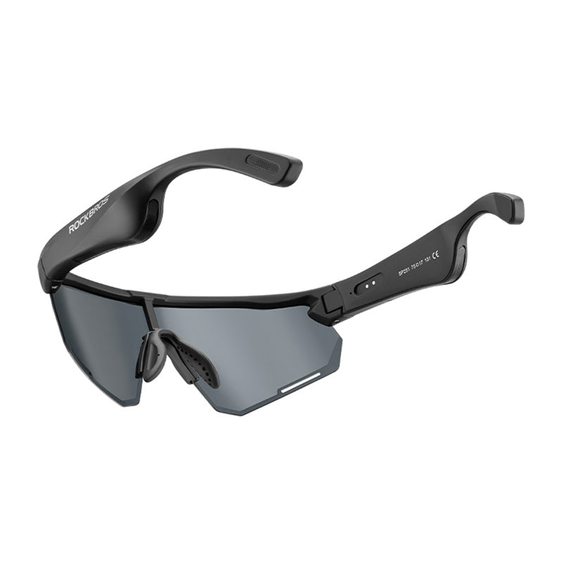 Rockbros SP251 Polarized Bluetooth Sunglasses (Dark)_3