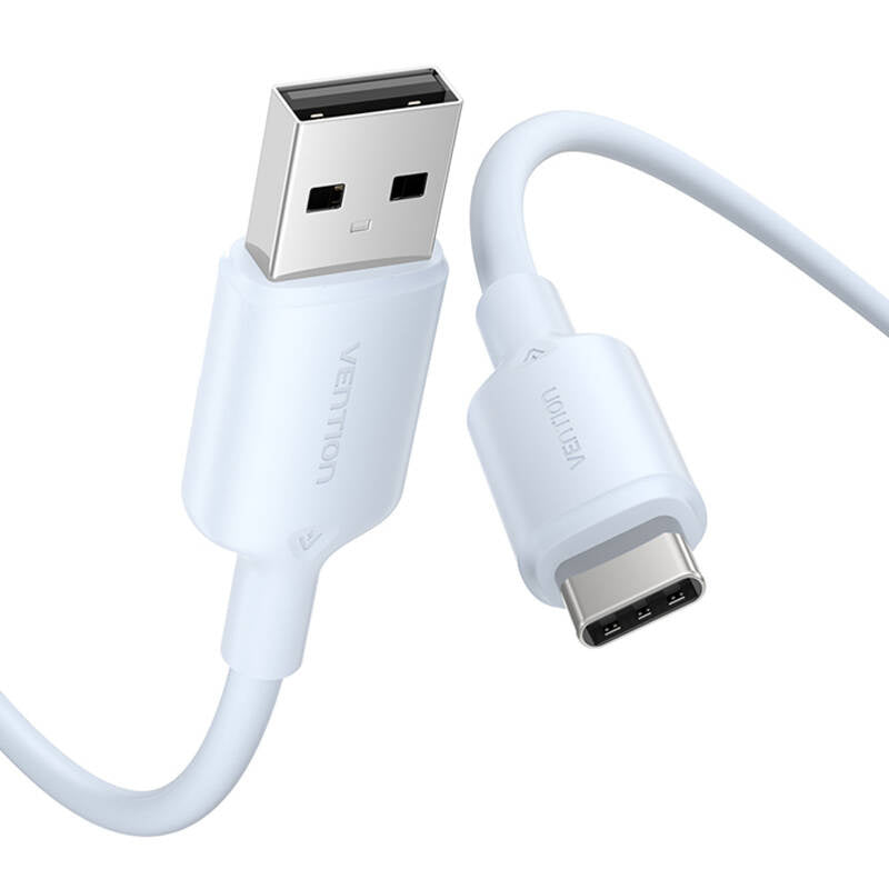 USB 2.0 A to USB-C 3A cable Vention CTQLF 1M (blue)_1