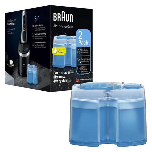 Cápsula de limpeza Braun Clean & Renew CCR 2 (embalagem com 2 unidades)