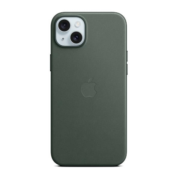 Custodia MagSafe in tessuto FineWoven per iPhone 15 Plus - Sempreverde_0