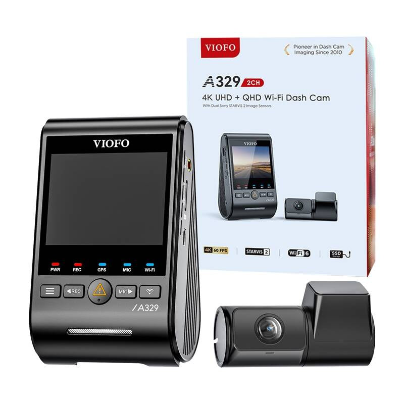 VIOFO A329 2CH 4K 60FPS + 2K WiFi, GPS_0