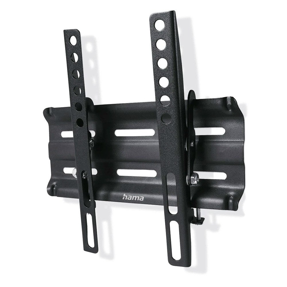 Suporte de parede televisor, preto, inclinável, de 19 a 48 pol, carga máx. 25 kg_0