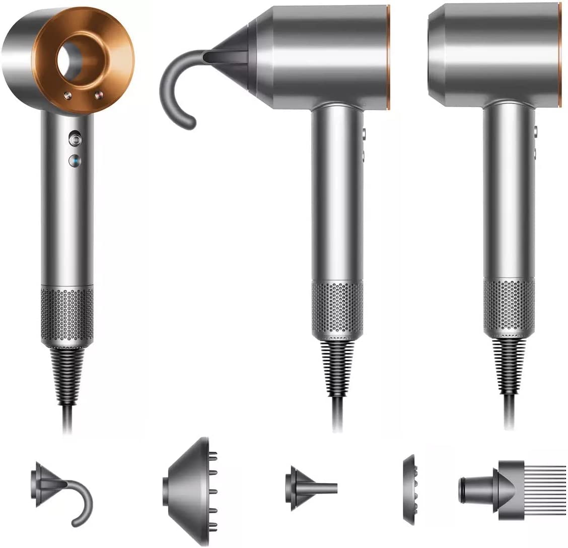 Dyson Secador de Cabelo Supersonic 1600W Cobre/Níquel HD07