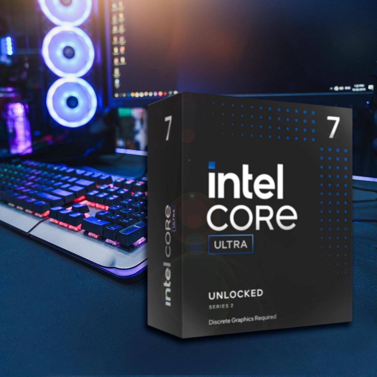 Processador Intel Core Ultra 7 265KF (Series 2) "Arrow Lake" 20-Core 3.3GHz c/Turbo 5.5GHz 30MB Cache Skt1851