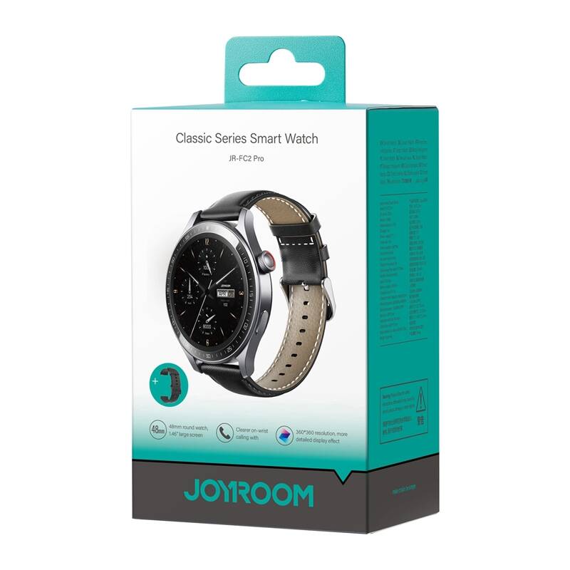 Joyroom Classic Series JR-FC2 Pro Smartwatch with Call Answering Function - Dark Gray_15
