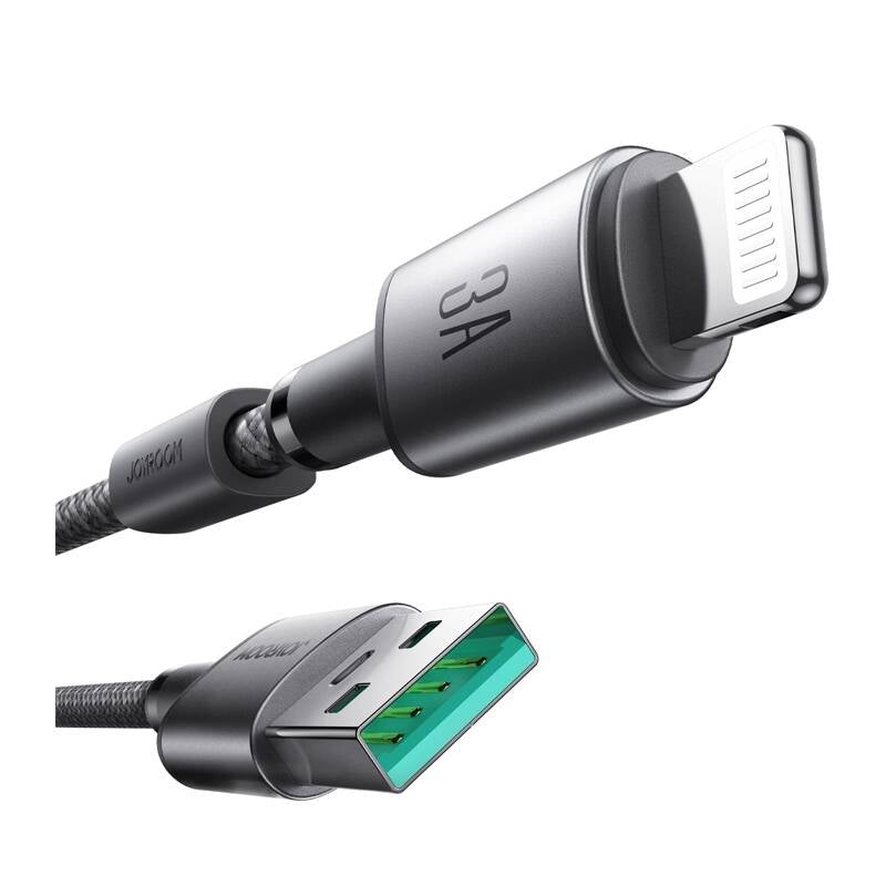 Joyroom S-A50 Unlimited Series 3A USB-A - Lightning Cable with Magnetic Organizer 1.2m - Gray_7