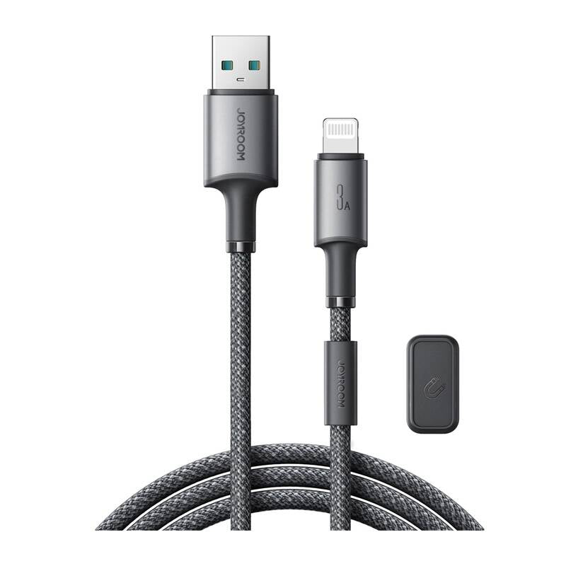 Joyroom S-A50 Unlimited Series 3A USB-A - Lightning Cable with Magnetic Organizer 1.2m - Gray_1