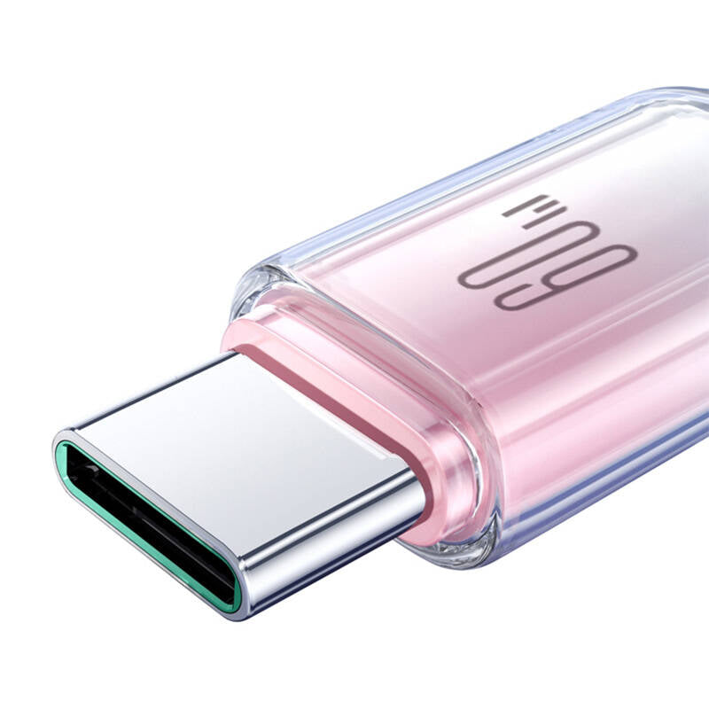 Joyroom S-A42 Crystal-Clear Series 60W USB-C - USB-C cable 1.2m - white_7