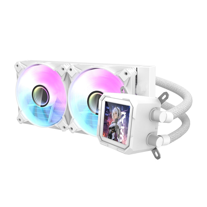 Darkflash DV240S CPU water cooler (white)_2