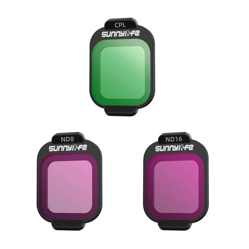 Filtry CPL, ND8, ND16 Sunnylife do DJI Flip_0