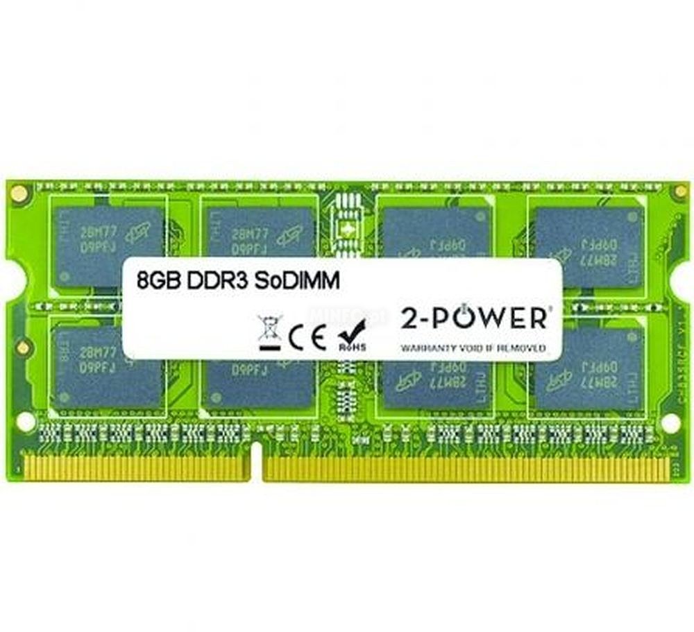 Memória RAM 2-Power 8GB So-dimm Ddr3 Multispeed 1600 Mhz