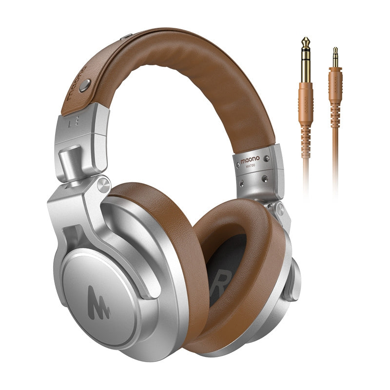 Maono MH700 studio headphones (silver)_3