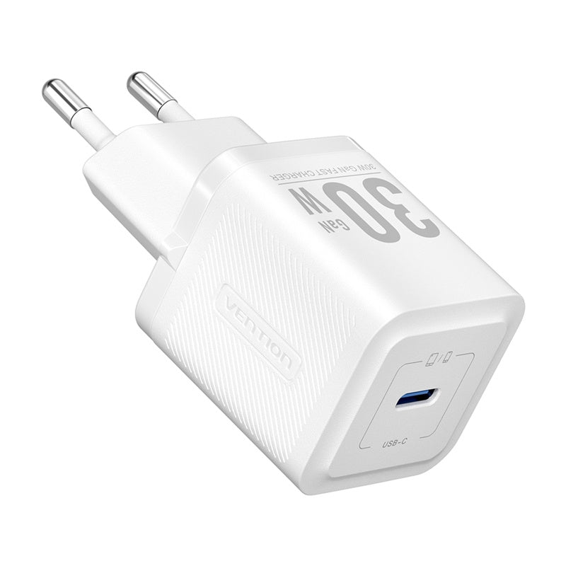 Vention FEZB0-EU USB-C GaN network charger (30W) (white)_1