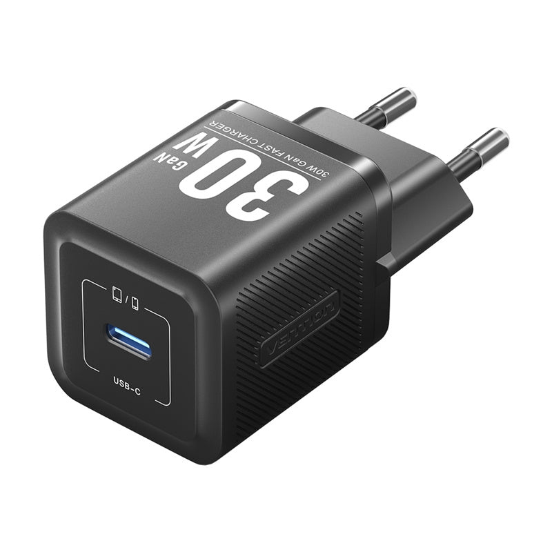 Vention FEZW0-EU USB-C GaN power charger (30W) (black)_0