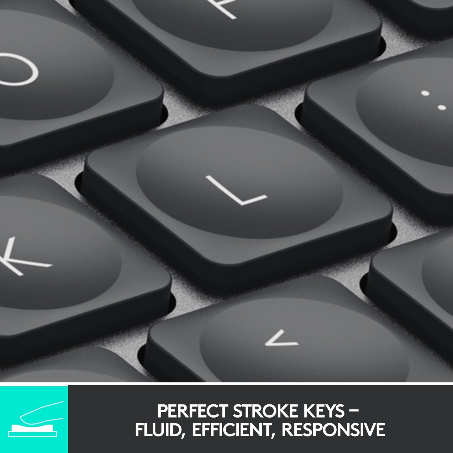 Teclado Logitech MX Keys Mini Grafite Layout Alemão