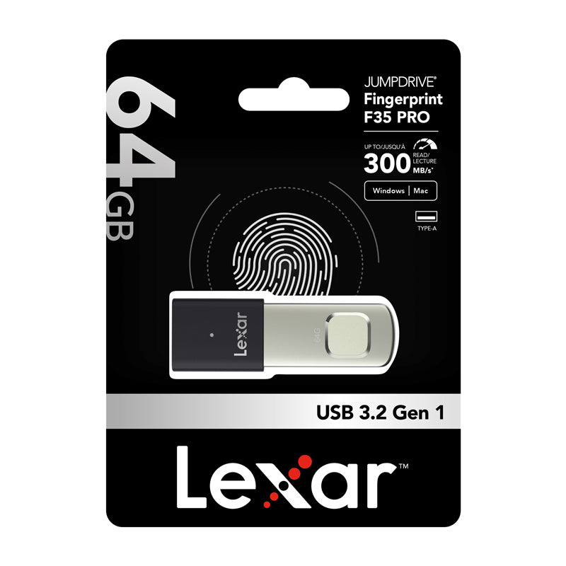 Lexar Fingerprint F35pro USB 3.2 64GB pendrive_5