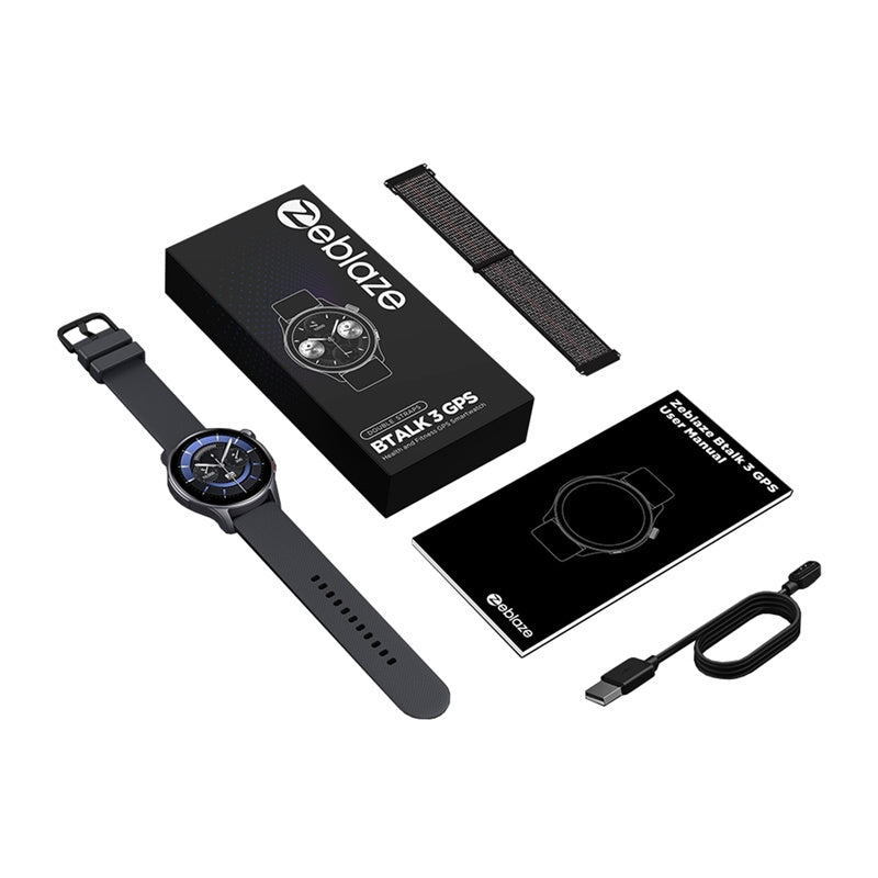 Zeblaze Btalk GPS smartwatch (gray)_8