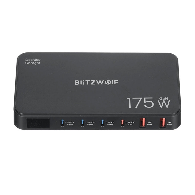 Blitzwolf BW-S30 6-in-1 Charging Station 4xUSB-C + 2xUSB 175W_3