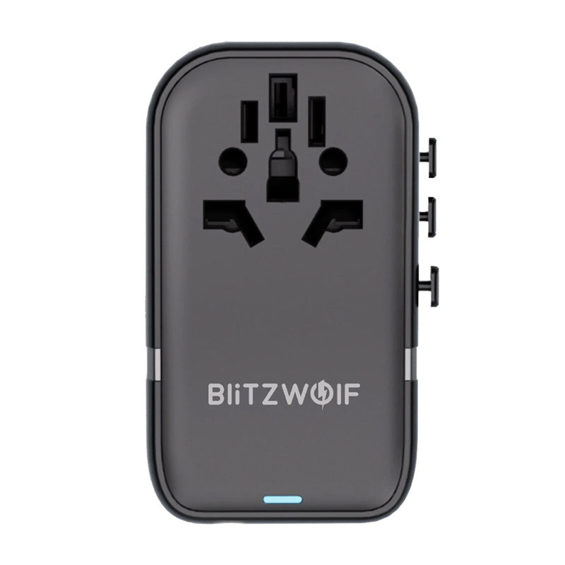Blitzwolf BW-TA2 5-in-1 Travel Adapter 2xUSB PD + 2xC QC + C GaN 100W_2