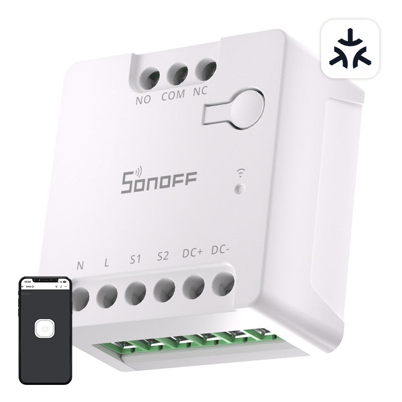 SONOFF MINI-D Smart WiFi Matter Switch (AC/DC 12-48V, dry contact)_0