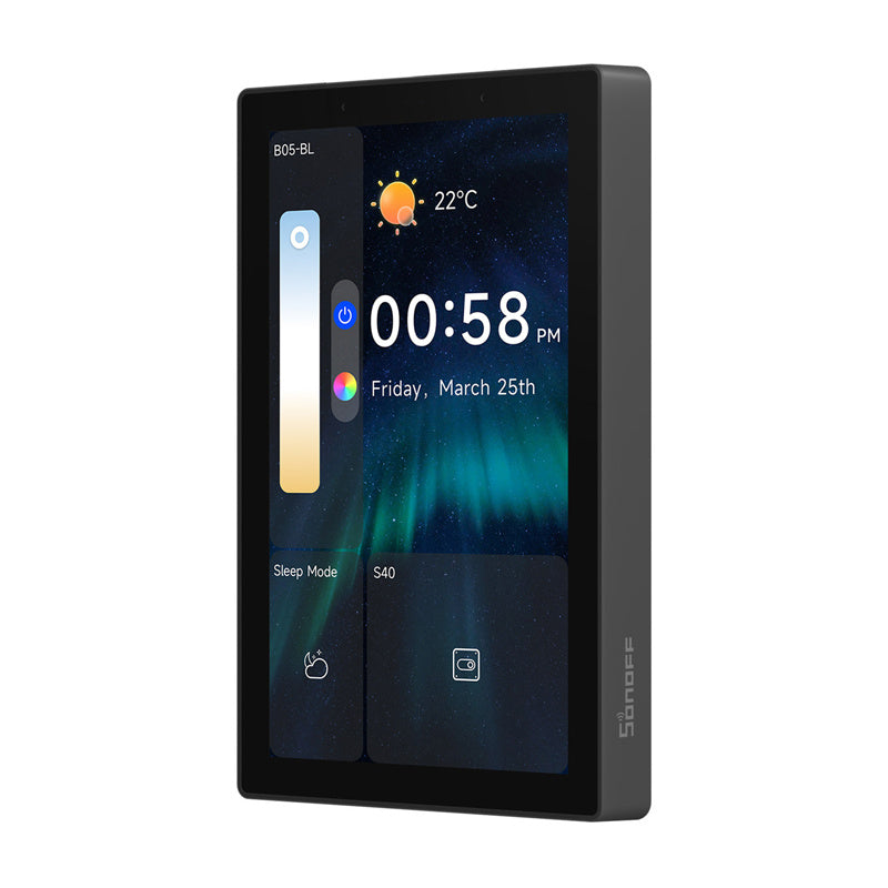 SONOFF NSPanel Pro 120 Smart Control Panel Matter WiFi/Bluetooth/ZigBee (black)_1