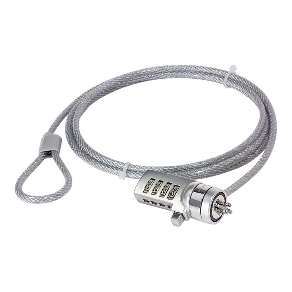 Cabo antirroubo para portátil com combinação 4 dÃgitos logilink_0