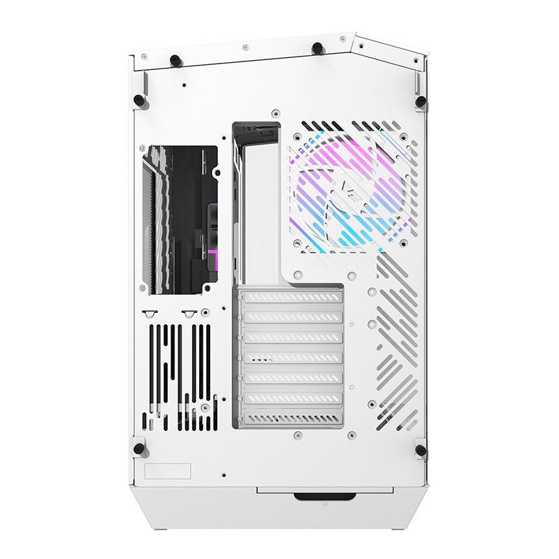 Darkflash DY470 computer case (white) + 4 fans + GPU bracket_4
