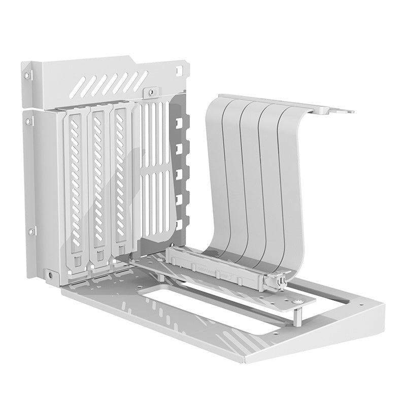Darkflash DY470 computer case (white) + 4 fans + GPU bracket_8