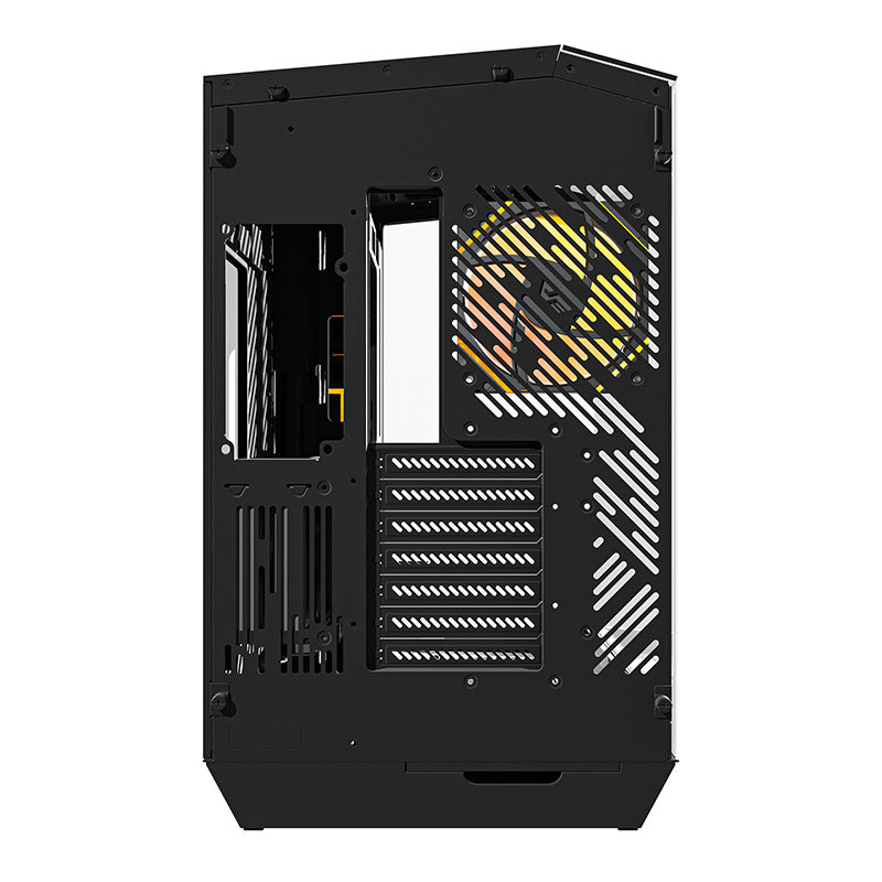 Darkflash DY470 computer case (black) + 4 fans + GPU bracket_5