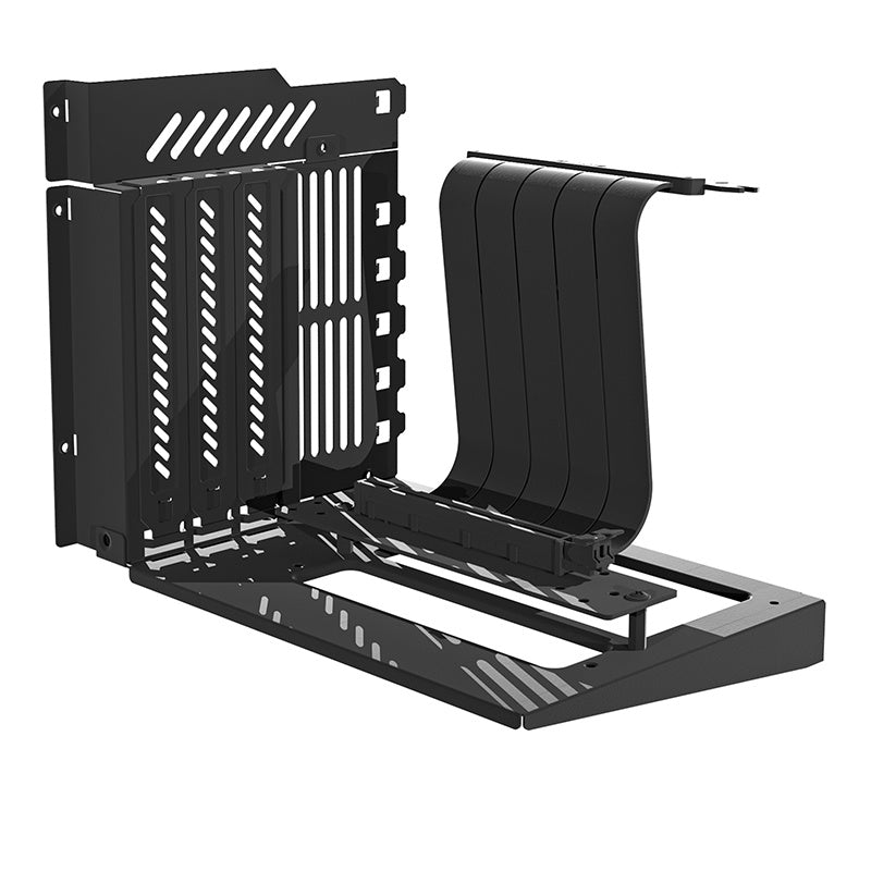 Darkflash DY470 computer case (black) + 4 fans + GPU bracket_9