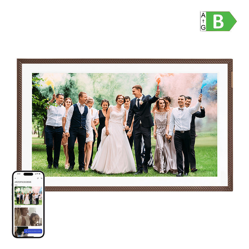 Arzopa D156 (brown) 15.6" digital photo frame_0
