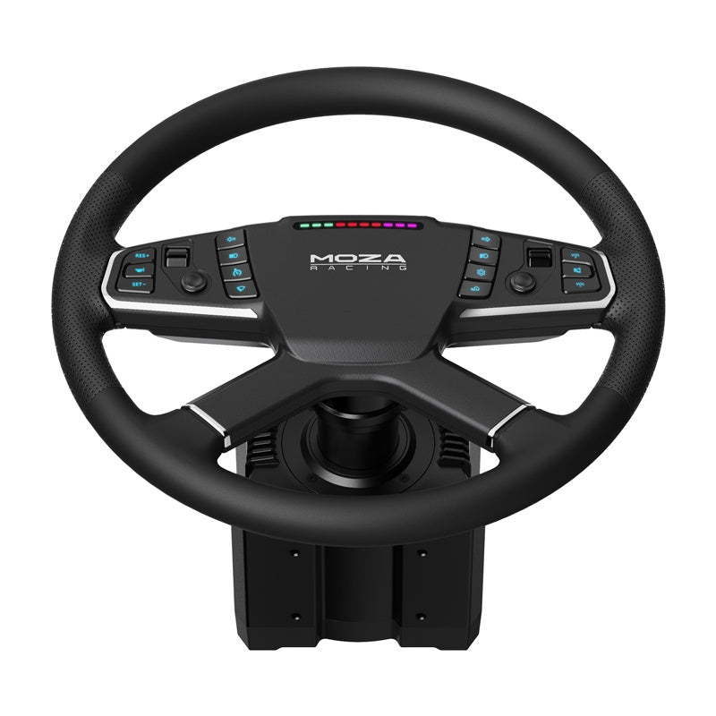 Gaming set - R5 base + TSW truck steering wheel + SRP-Lite pedals + Moza Racing RS071 clamps (PC)_4
