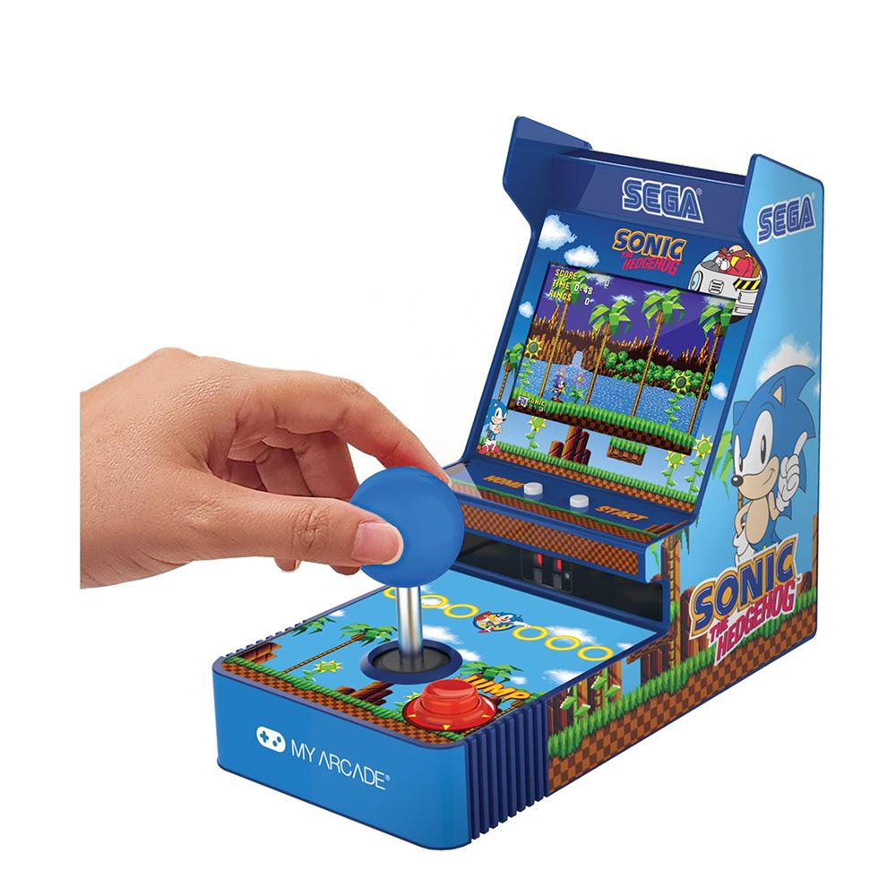 Joystick player sonic the hedgehog portátil retro arcade_0