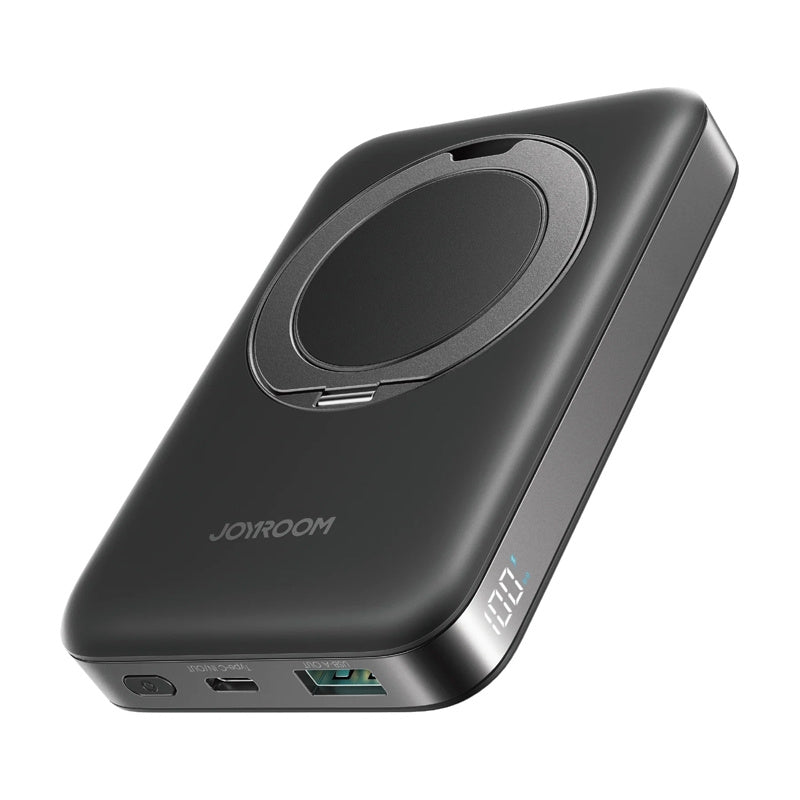 Joyroom JR-PBM12 10000mAh 22.5W Qi2 Powerbank, MagSafe Compatible, with Ring Base - Black_1