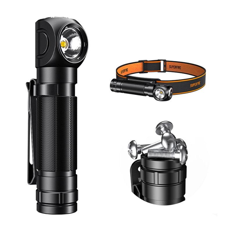 Superfire TH04-S,1000lmm USB-C headlamp flashlight_1