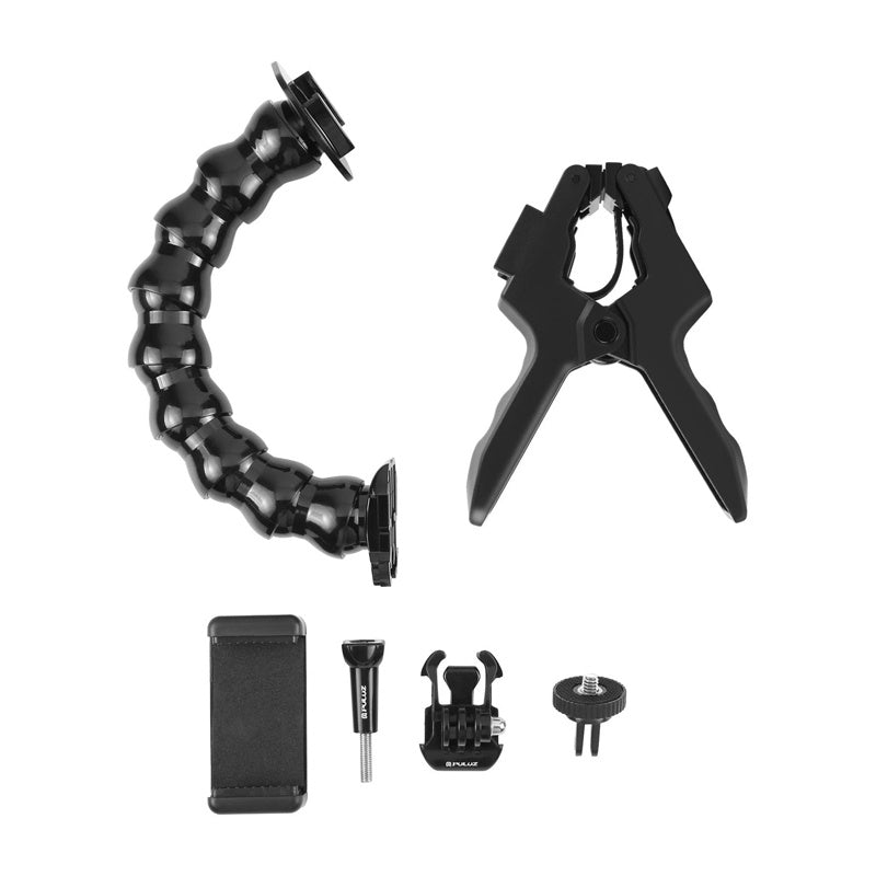 Adjustable mount for sporotome cameras Puluz with clamp_1