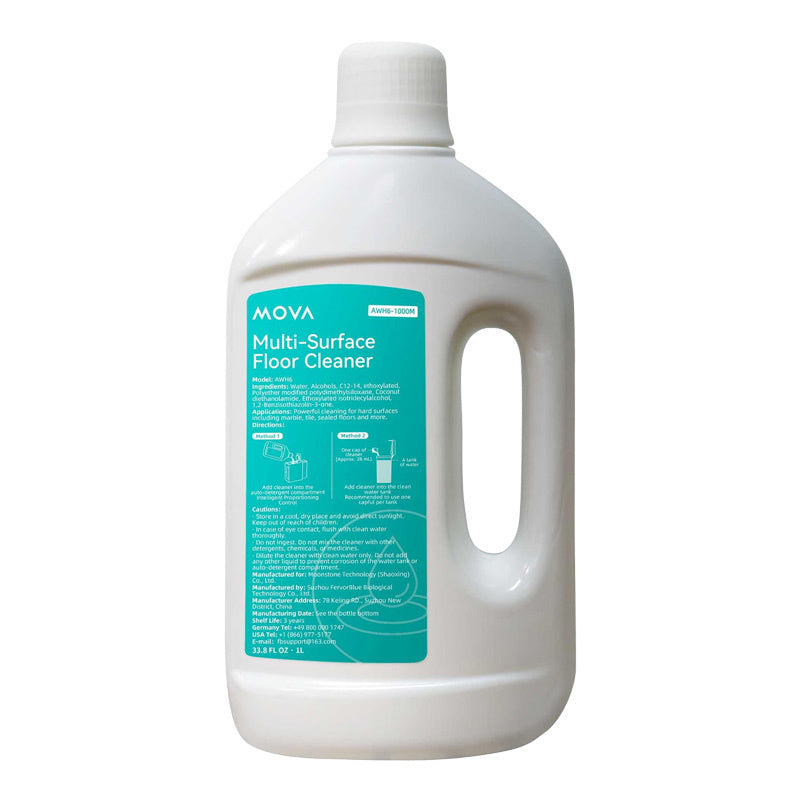 Multipurpose floor cleaner for MOVA P10 Ultra, P10 Pro Ultra, S20 Ultra, P20 Ultra, G30S Ultra, P50 PU, V50 U, P50s U, P50 U 1L_0