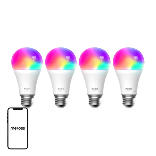 Meross MSL120 WiFi Smart LED Light Bulb (HomeKit) (four-pack)_0