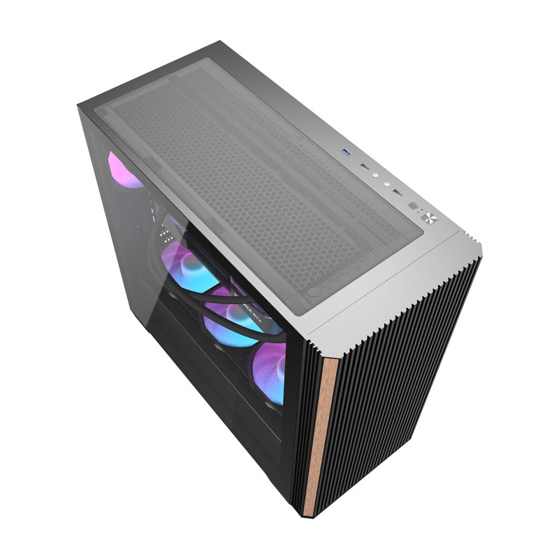 Darkflash DS900WS computer case (black) + 4 fans_3