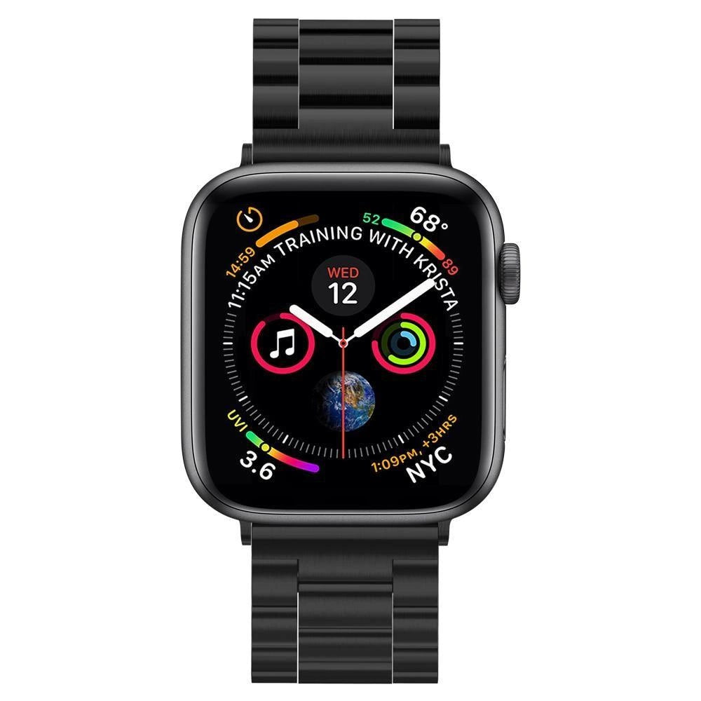 Spigen Modern Fit Band for Apple Watch 4 / 5 / 6 / 7 / 8 / SE / Ultra (42/44/45/49 mm) - Black_6